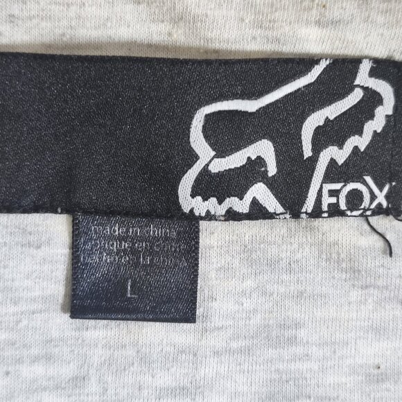 Fox jacket with hood women's junior size L white colour full zip clamp closure - Picture 5 of 13